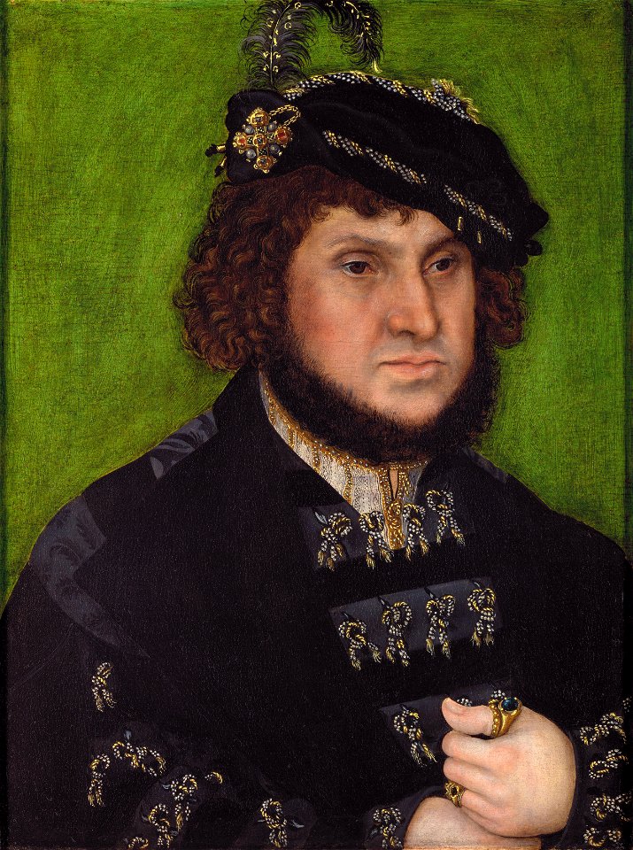 Lucas Cranach the Elder - Portrait of Johann the Steadfast 1509