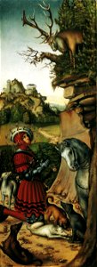 Lucas Cranach d.Ä. - Der heilige Eustachius (Liechtenstein Collection)