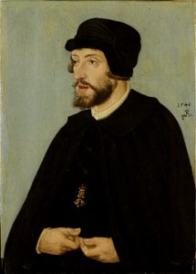 Lucas Cranach (I) - Bildnis König Ferdinand I. Free illustration for personal and commercial use.