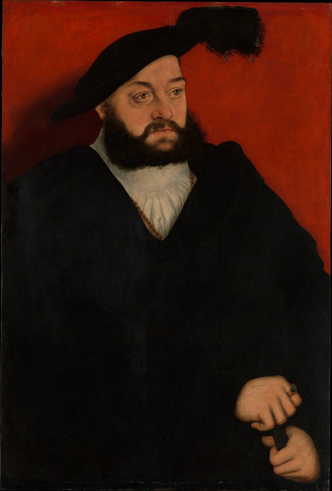 Lucas Cranach d.Ä. - Johann der Jüngere, Erbprinz vonSachsen