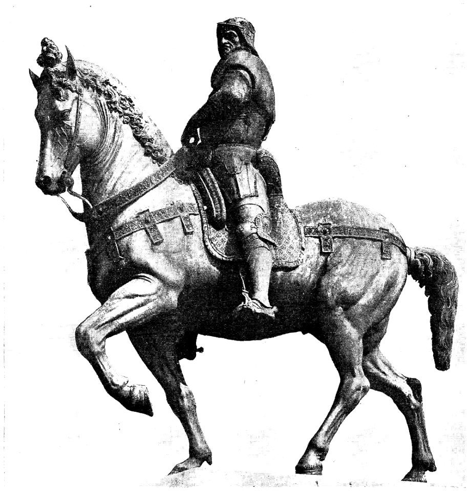D305- venise. statue du condottiere il colleone - liv3-ch11