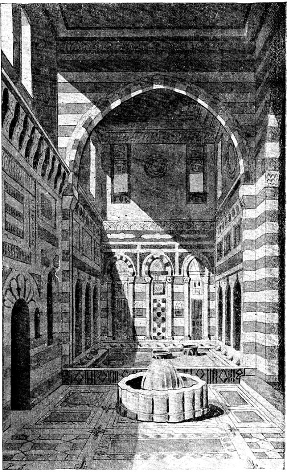D445- intérieur d’un harem ancien à damas -liv3-ch4