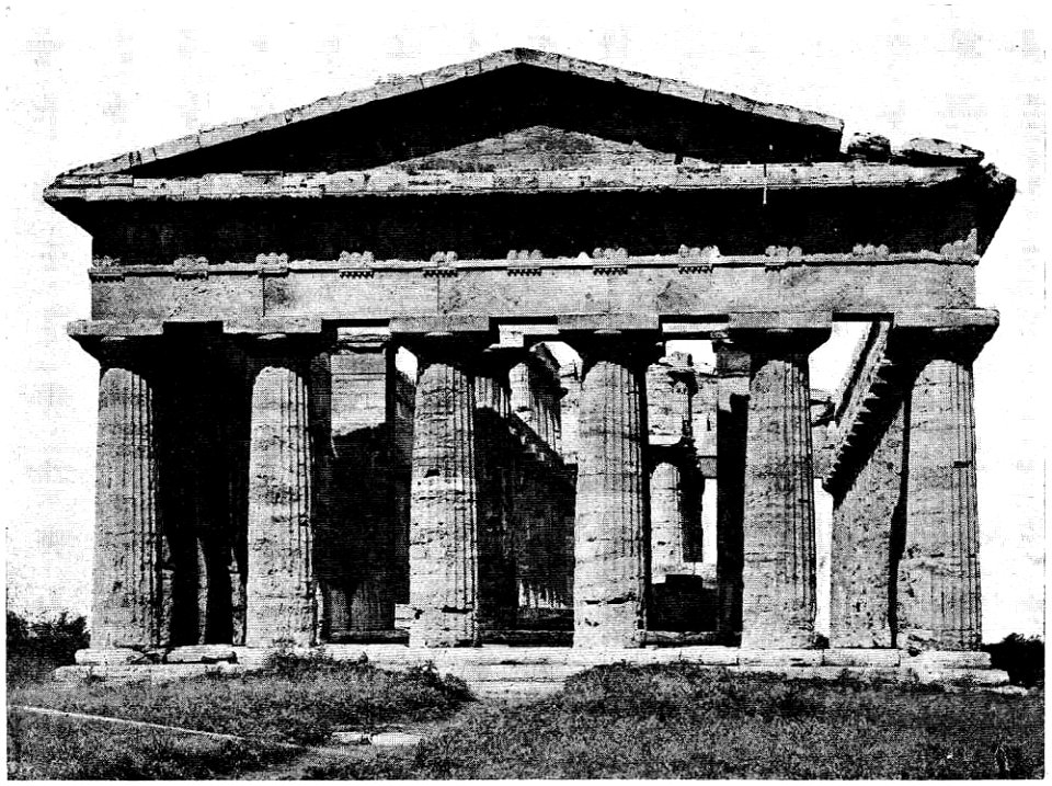D413- temple de neptune à pœstum.-L2-Ch9