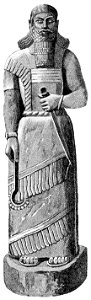 D553- statue du roi assur-ban-i-pal. -L2-Ch 3