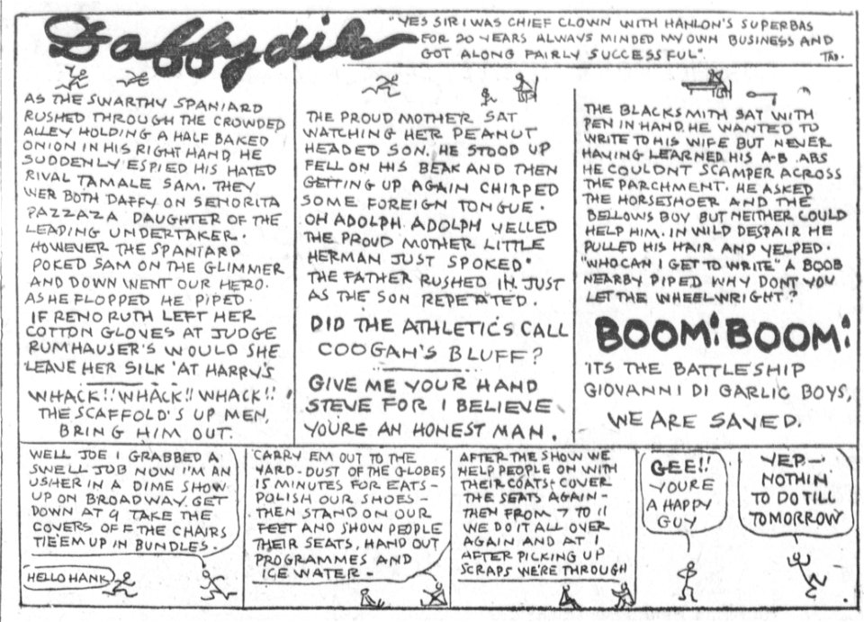 Daffydils (1911-10-25)