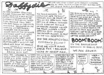 Daffydils (1911-10-25)