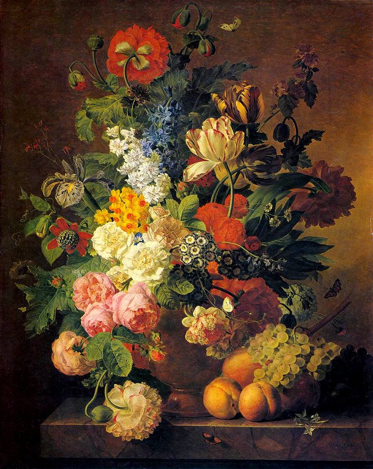 Dael, Jan Frans van - Flower Still Life - 1811
