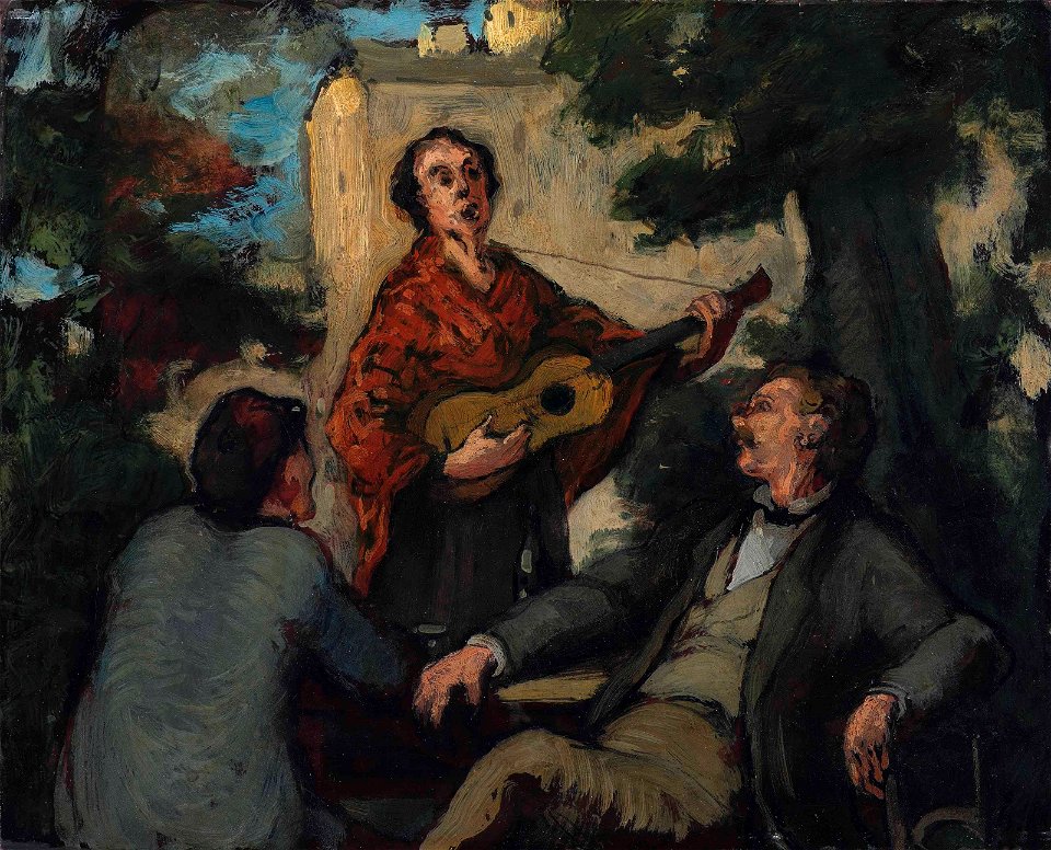 Daumier - La Chanteuse de Rue, 5965059