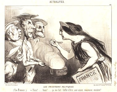 Daumier - Les Fricoteurs politiques