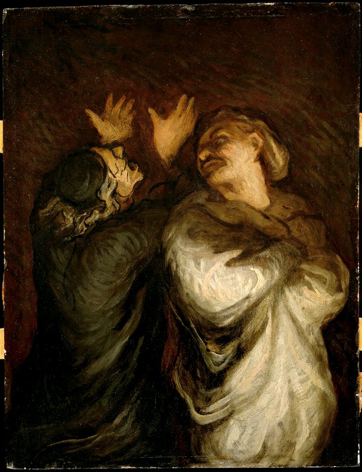 Daumier - Scapin, 1860-1862