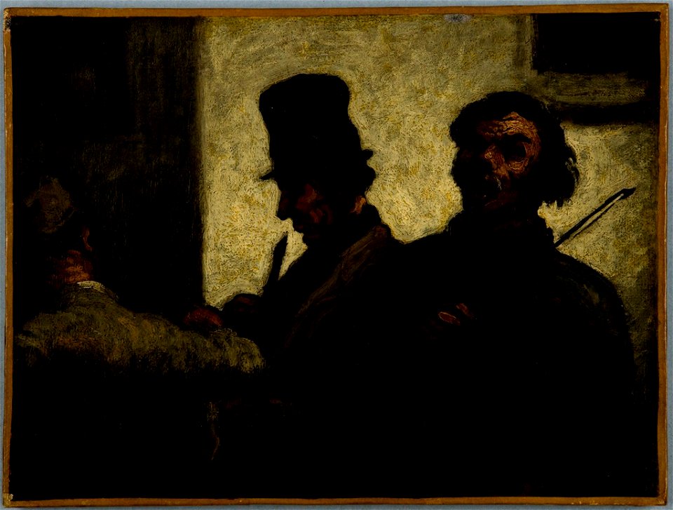 Daumier - Imitator of - Street Musicians, 1952.57