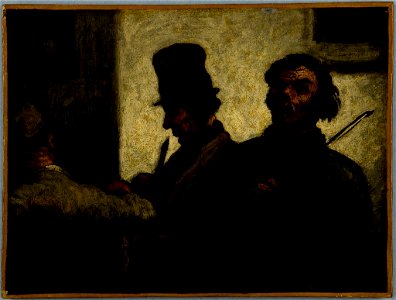 Daumier - Imitator of - Street Musicians, 1952.57