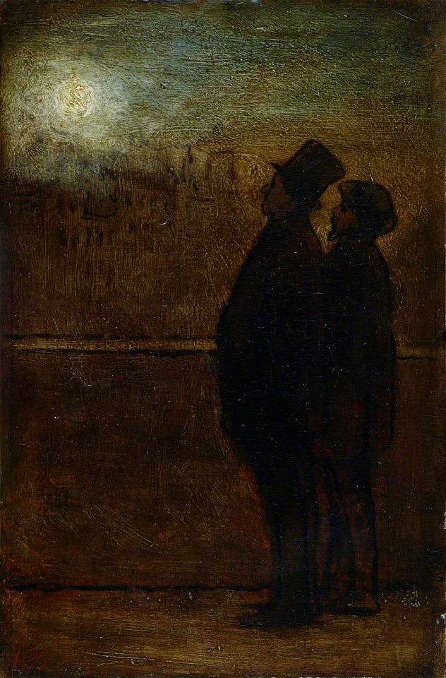 Daumier - The Night Walkers, 1842–1847