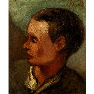 Daumier - TÊTE D'HOMME (TÊTE D'INSURGÉ), circa 1848