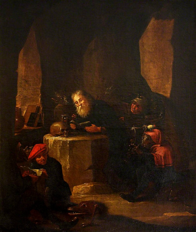 David Teniers II (1610-1690) (style of) - The Temptation of Saint Anthony - 996491 - National Trust