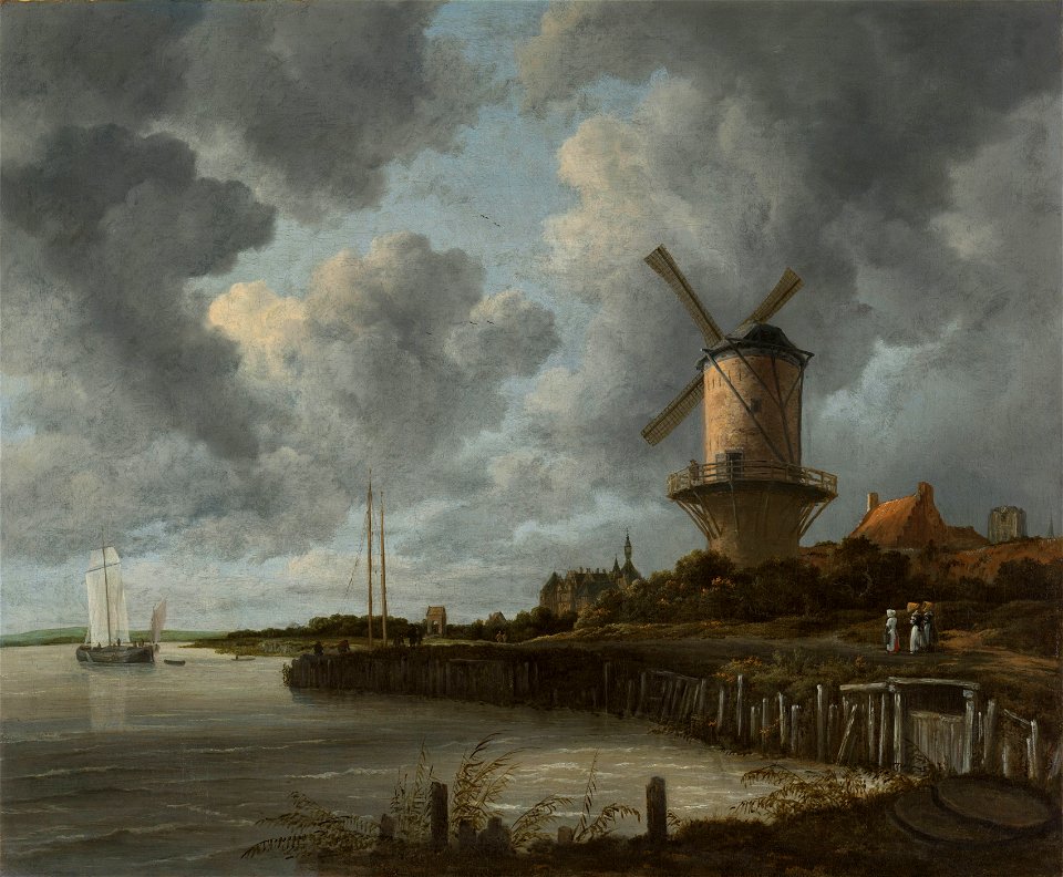 De molen bij Wijk bij Duurstede, SK-C-211