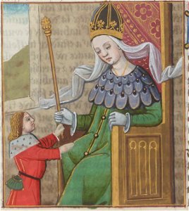 De mulieribus claris (BnF Français 599) f.88v - Yrene