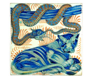 De Morgan, William - tile - Google Art Project