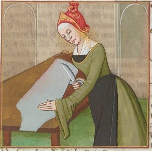 De mulieribus claris (BnF Français 599) f77v - Paulina
