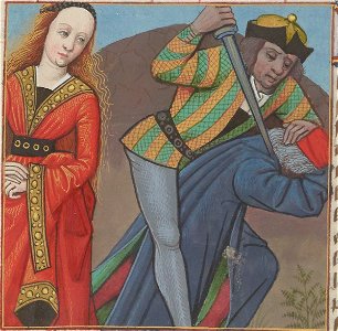De mulieribus claris (BnF Français 599) f.63v - Chiomara