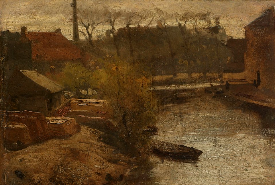 De Noord-West-Buitensingel in Den Haag Rijksmuseum SK-A-2276