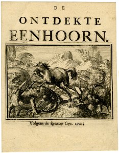 De Ontdekte Eenhoorn (The Unicorn discovered) (BM 1854,0513.522.37)