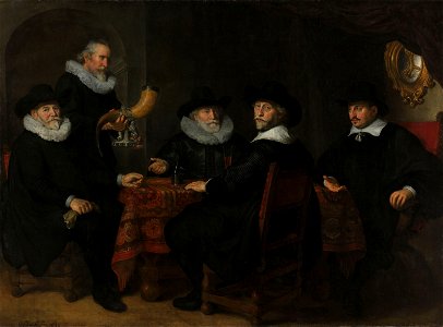 De overlieden van de Kloveniersdoelen Rijksmuseum SK-C-370