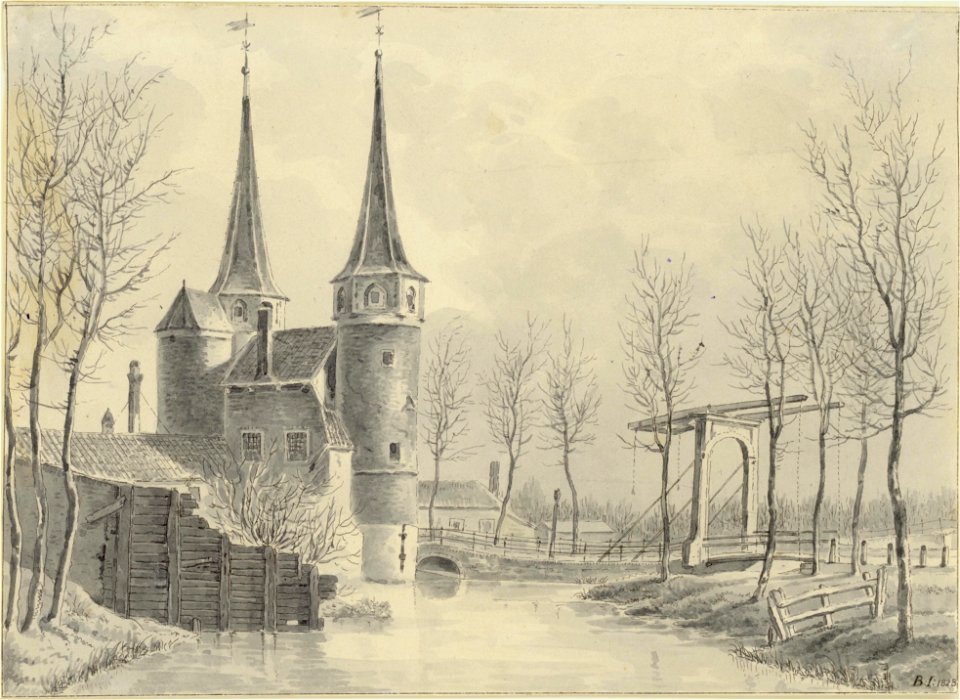De Oostpoort te Delft, Balthasar Jooss, SA Delft, inv.nr. 67699