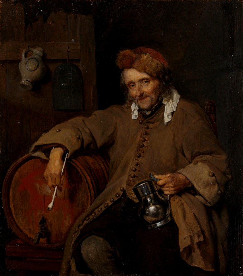 De oude drinker Rijksmuseum SK-A-250