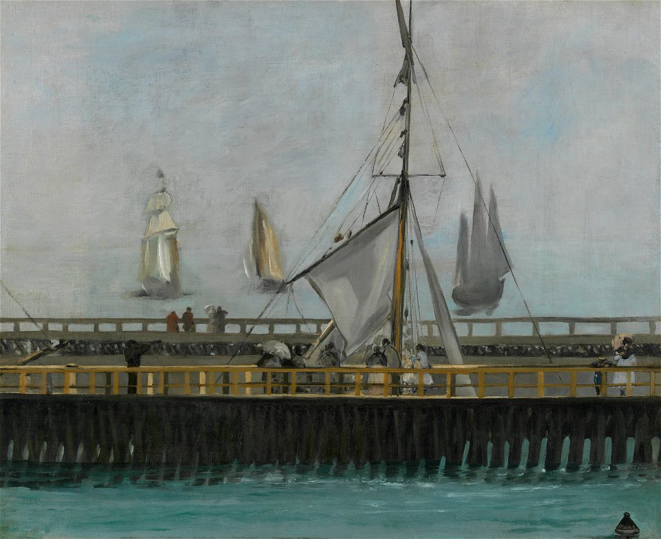 De pier van Boulogne-sur-Mer - s0507S2002 - Van Gogh Museum