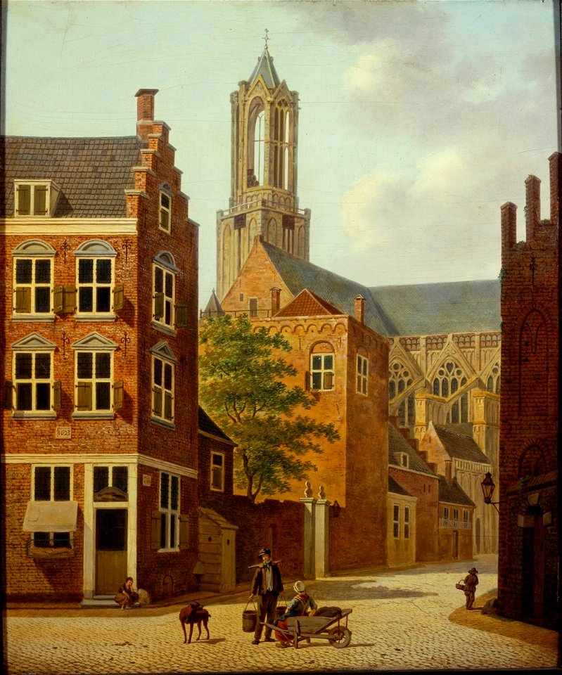 De Pausdam en Achter de Dom in Utrecht Centraal Museum 2333