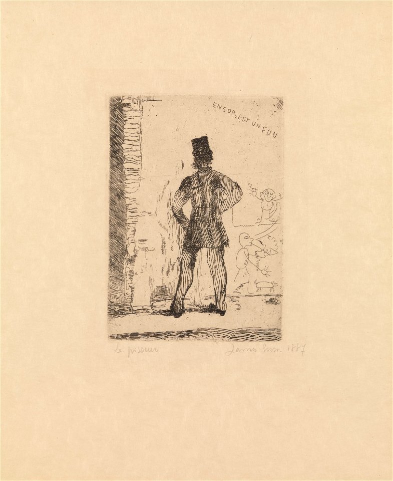De pisser, James Ensor, MSK Gent, 1998-B-12