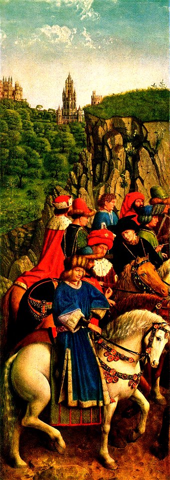 De Rechtvaardige Rechters door de gebroeders Jan en Hubert van Eyck