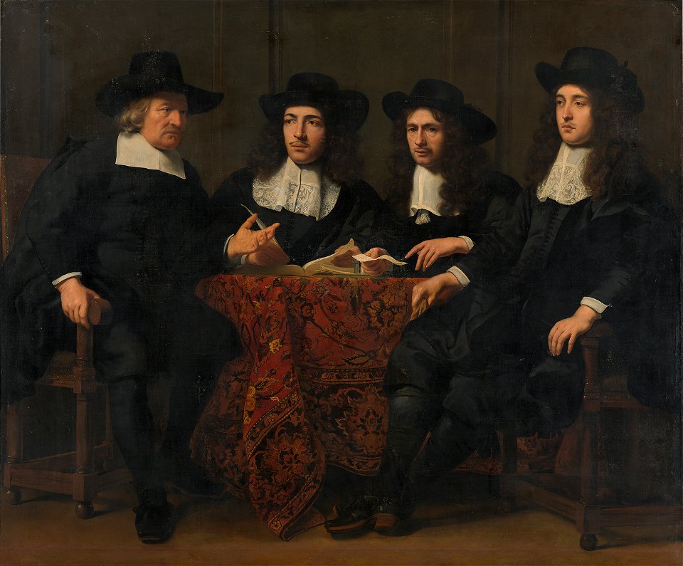 De regenten van het Leprozenhuis Amsterdam Museum SA 3029