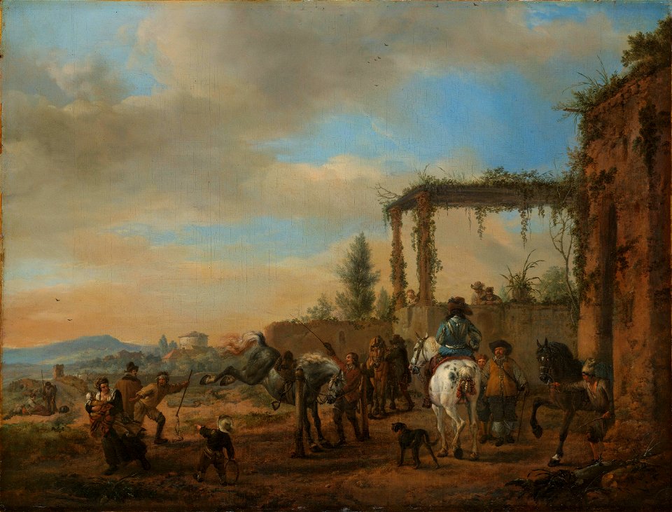 De rijschool Rijksmuseum SK-A-477
