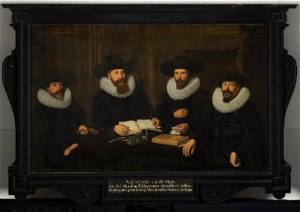 De regenten van het Walenweeshuis, 1631, objectnr 4938