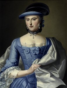 De Roo en Sainthill - Elisabeth Blankaart (1720-1760). Echtgenote van Christiaan Joannes Vaillant - C799 - Cultural Heritage Agency of the Netherlands Art Collection