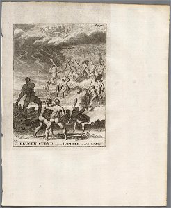 De reusen-stryd, tegen Iupiter en al de goden, objectnr A 42124