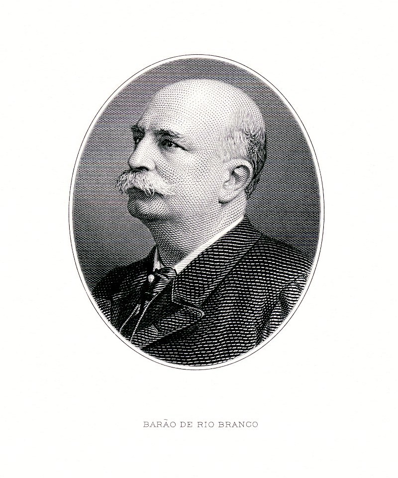 De RIO BRANCO, José Paranhos (engraved portrait)