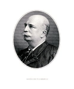 De RIO BRANCO, José Paranhos (engraved portrait)