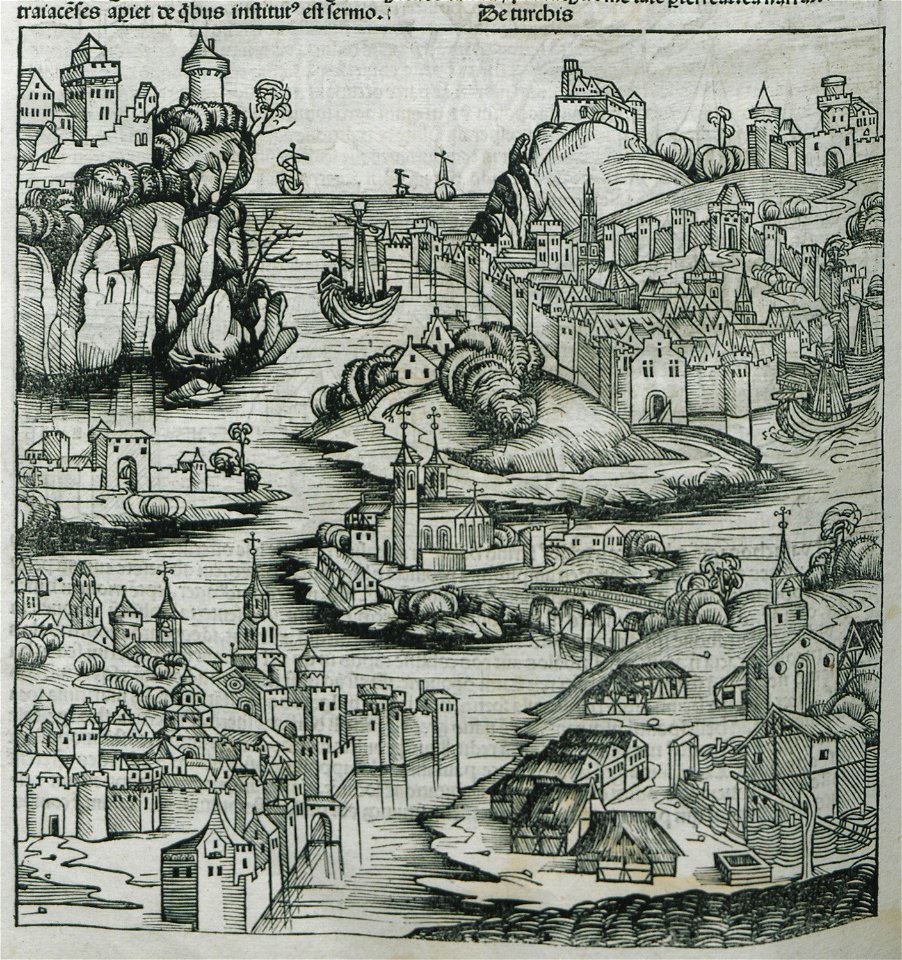 De Sarmacia regione Europe - Schedell Hartmann - 1493