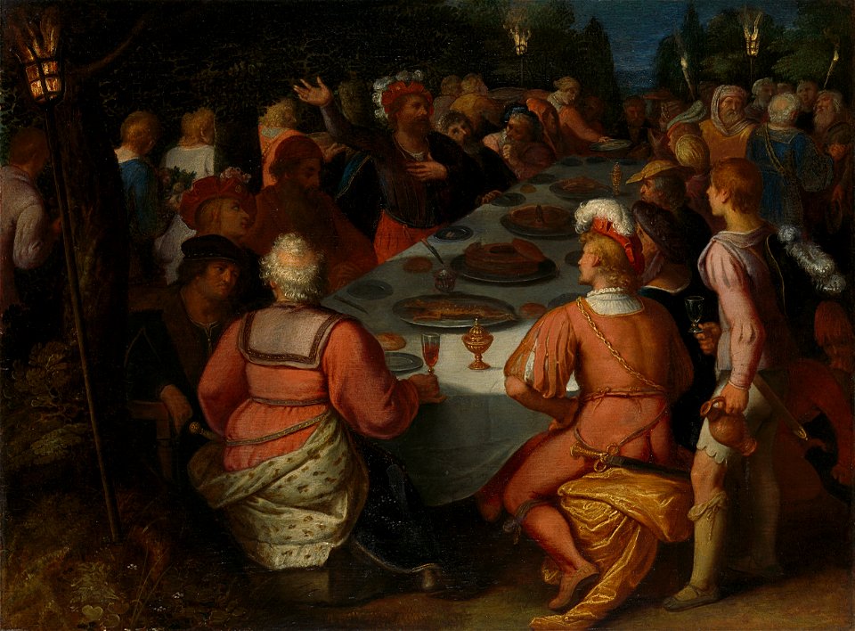 De samenzwering van Claudius Civilis met de Bataven in het Schakerbos Rijksmuseum SK-A-422