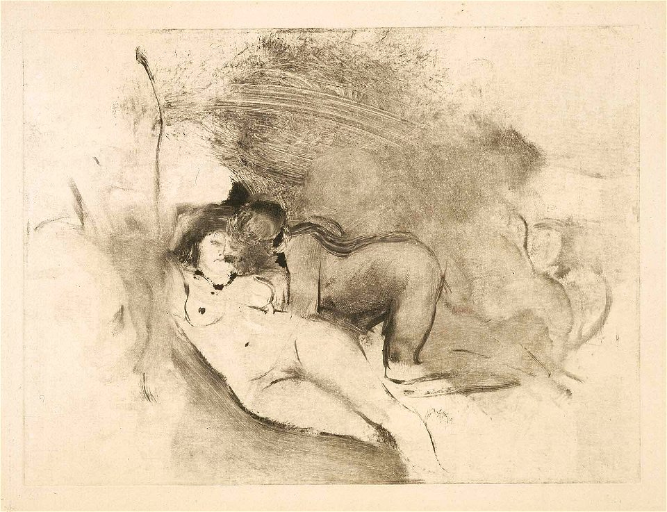 Degas - Two Women (Scene from a Brothel), 61.1214