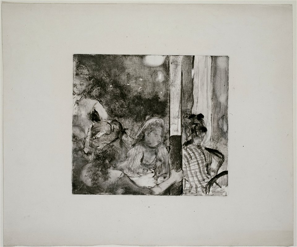Degas - Women on the Terrace of a Café in the Evening, 1990.77.1