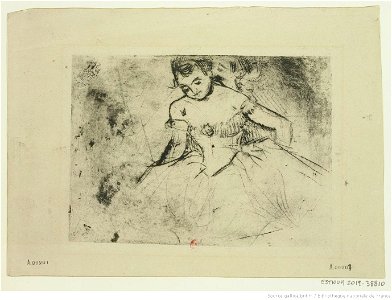 Degas - Une danseuse, btv1b10462053q