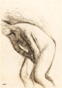 Degas - Woman drying herself, NMH 5021921