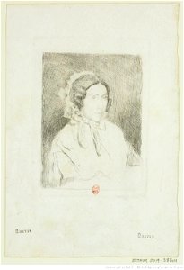 Degas - Une dame, dite, à tort, dame âgée, 2e état, btv1b10462060s