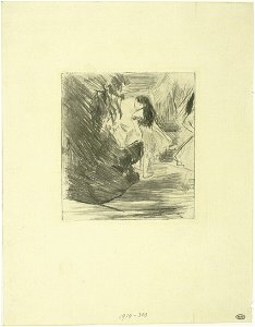 Degas - Zwei Tänzerinnen hinter der Kulisse, DG1914303