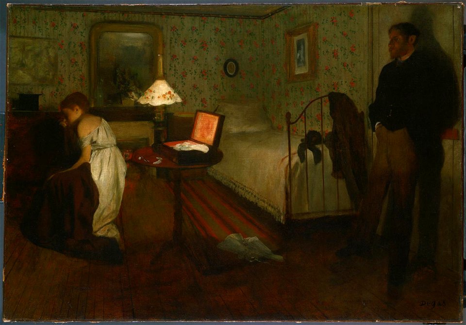 Degas Intérieur Philadelphia Museum of Art 1986-26-10