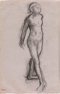 Degas - Study of a Nude Dancer, NG.K&H.B.15574